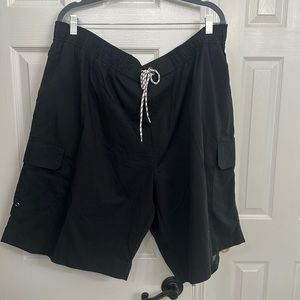 Black Swim Shorts new with tags. 3XL